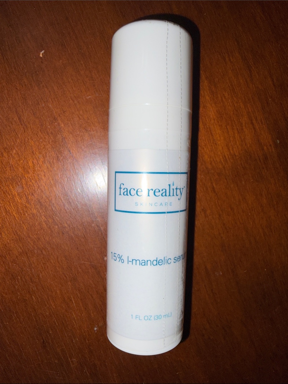 15% L-Mandelic Serum — White Bottle